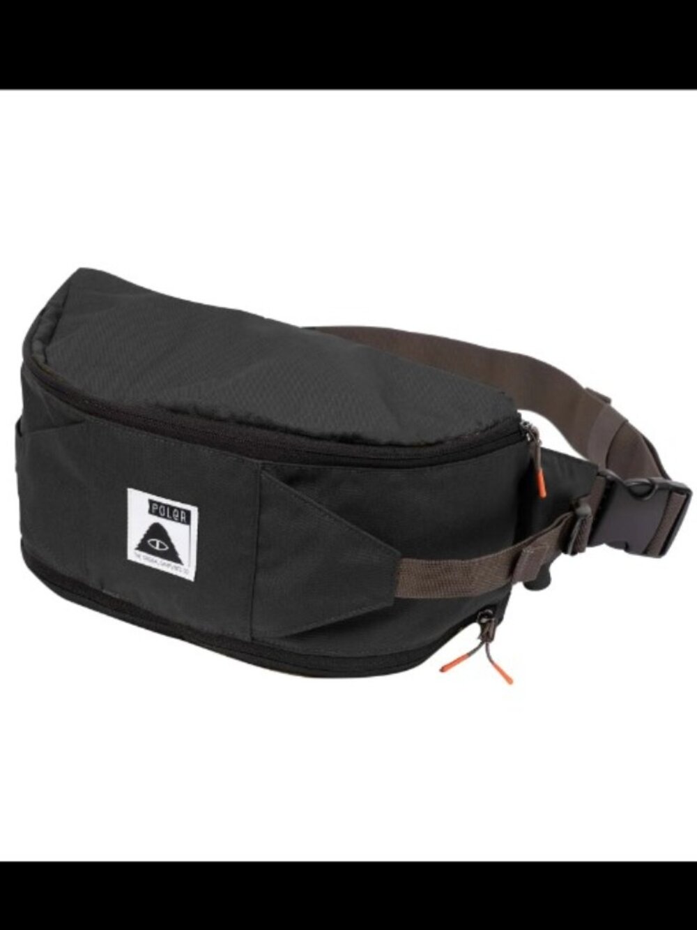 POLER Unisex Hip N Bindle Large Fanny Pack Black NWT